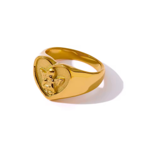 Baby Angel Ring - Gold
